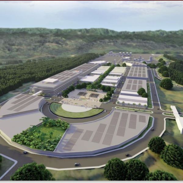 Design plan for massive first responder campus on Oahu, Hawaii. (Master Planner, Architects Hawaii Ltd.)